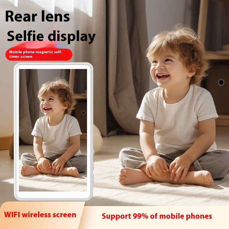 Wireless Mobile Phone Selfie Magnetic Suction HDMI Same Screen Device Selfie Auxiliary Tool